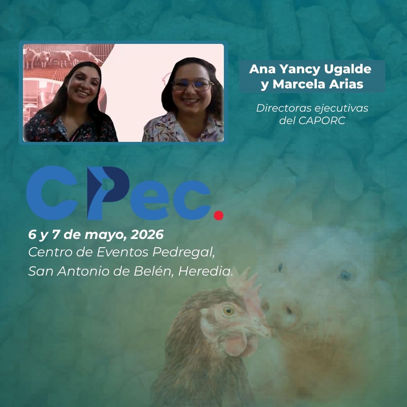 COSTA RICA: porcicultura, avicultura y alimentos balanceados juntos en el CONGRESO PECUARIO