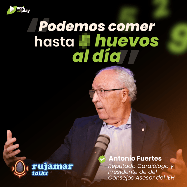 EXPERTO desmonta mitos sobre el COLESTEROL y el huevo | Rujamar Talks Ep. 7