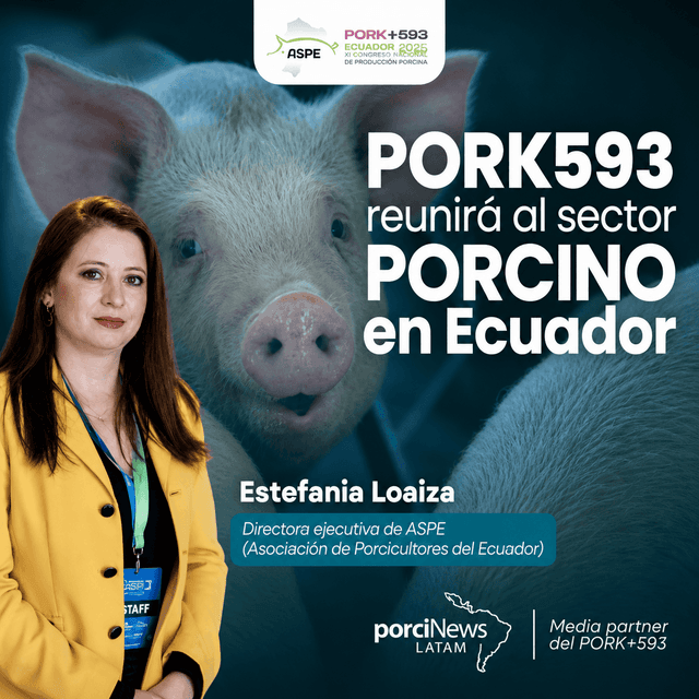 Porcicultura en Ecuador: desafíos del sector y el congreso PORK+593, con Estefanía Loaiza